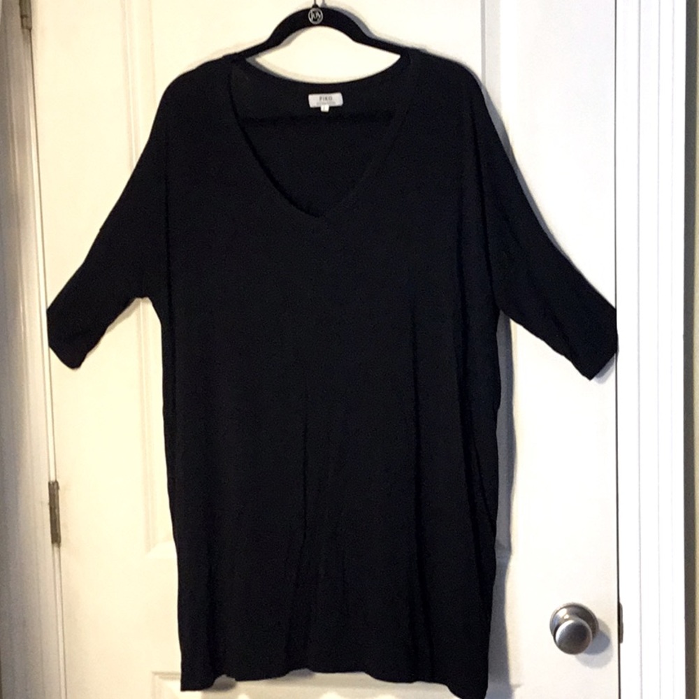 Piko black tunic